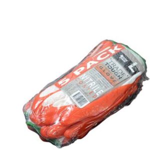 Trade Tough Contractors Gloves (5 x PAIR PACK)